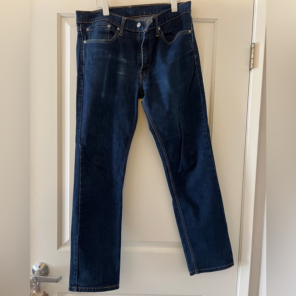 Levi Strauss & Co- Men’s 511- 34Wx32L- Blue Jeans